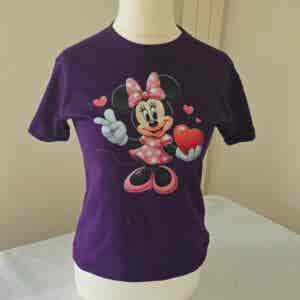 Printed t-shirt with Minnie Mouse for girls size 12-13 years