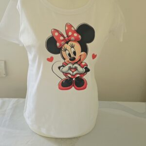 Printed t-shirt women with Mickey size L
