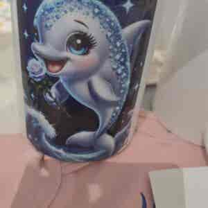 Mug with dolphin
